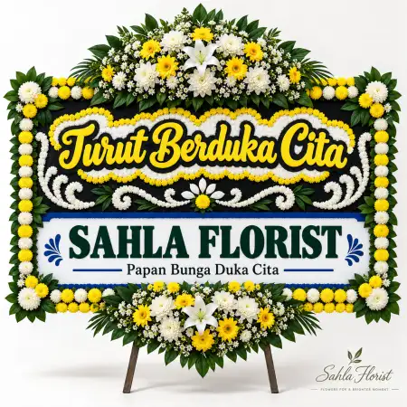 Papan Bunga Duka Nusa Dua