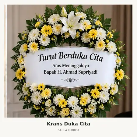 Krans Bunga Duka Nusa Dua